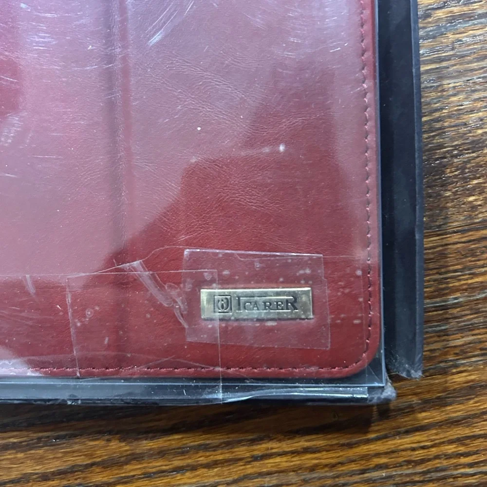 ICARER iPad Pro Leather Case 12.9 Inch Red